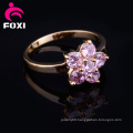 Flower Design Fancy Gold Finger Ring